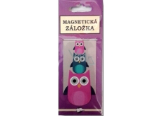 Albi Magnetická záložka do knížky Sovy nad sebou 9 x 4,5 cm