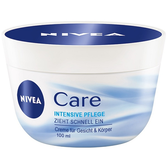Nivea Care nourishing day cream for face, hands and body 100 ml