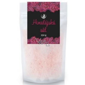 Allnature Himalayan salt contains, inter alia, magnesium, calcium, potassium and iron 250 g