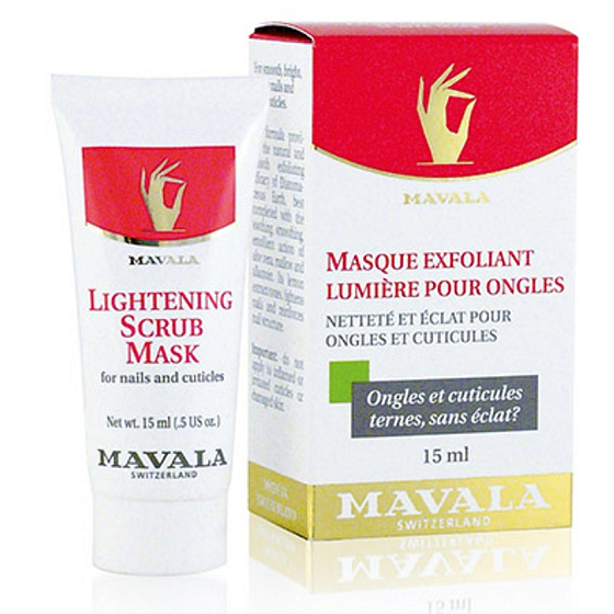 Mavala Lightening Scrub Mask nail mask 15 ml