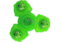 Fidget Spinner Gyro Ninja anti-stress tweak yellow phosphorous 5 x 5 cm