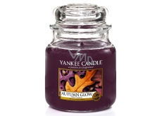 Yankee Candle Autumn Glow - Bright autumn scented candle Classic medium glass 411 g
