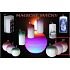 Lima Magic red candle ball 100 mm 1 piece