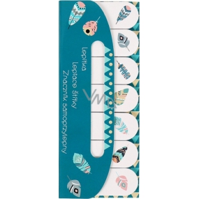 Albi Feather Stickers 7 x 20 pieces