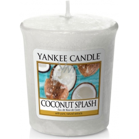 Yankee Candle Coconut Splash - Coconut Refreshment Scented Votive Candle 49 g