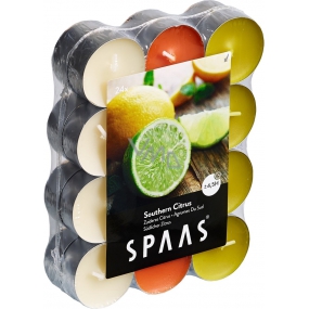 Spaas Southern Citrus - Citrus scented tealights 24 pieces