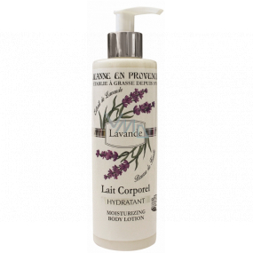 Jeanne en Provence Lavande Lavender moisturizing body lotion dispenser 250 ml