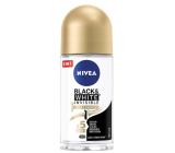 Nivea Invisible Black & White Silky Smooth ball antiperspirant deodorant roll-on for women 50 ml