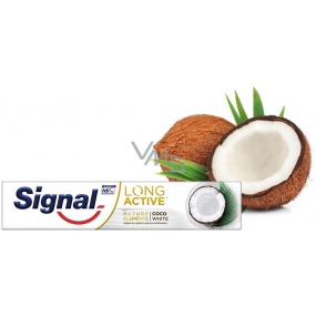 Signal Long Active Naturals Elements Coco White 6+ toothpaste 75 ml