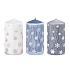 Arome Frosty flakes candle cylinder 60 x 120 mm 275 g 1 piece
