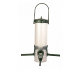 Trixie Feeder for outdoor birds, garden hanging automatic 450 ml x 23 cm hanging plastic 4 holes