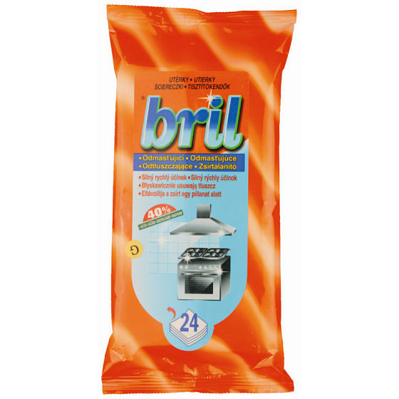 Glass degreasing cloth 24 pieces
