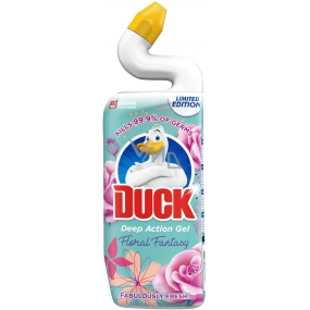 Duck Deep Action Gel Floral Fantasy Toilet liquid cleaning and disinfecting agent 750 ml