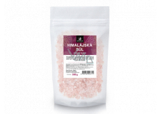 Allnature Himalayan salt pink coarse contains, inter alia, magnesium, calcium, potassium and iron 500 g