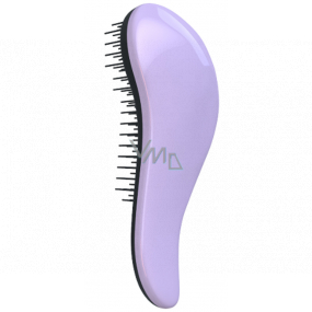 Dtangler Detangling Brush brush for easy combing of Mini Purple hair