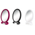 Donegal Double-Sided Oval Cosmetic Mirror, Magnifying, Height 15 cm