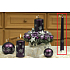 Lima Snowflake candle lilac cone 22 x 250 mm 1 piece