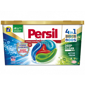 Persil Discs 4in1 capsules for washing, all types of laundry and sportswear box 22 doses 550 g