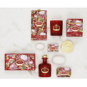 Castelbel Noble Red - Flower Garden toilet soap 3 x 150 g, cosmetic set for women