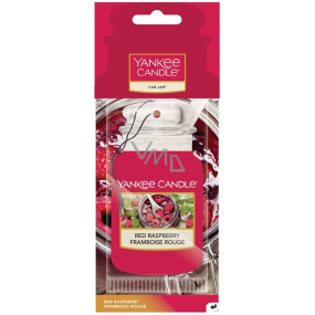 Yankee Candle Red Raspberry - Red Raspberry scented car tag paper 12 g