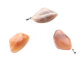 Moonstone Troml pendant natural stone, 2,2 - 3 cm, 1 piece, stone of destiny