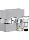 Montblanc Explorer Platinum eau de parfum 60 ml + shower gel 100 ml, gift set for men