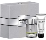 Montblanc Explorer Platinum eau de parfum 60 ml + shower gel 100 ml, gift set for men