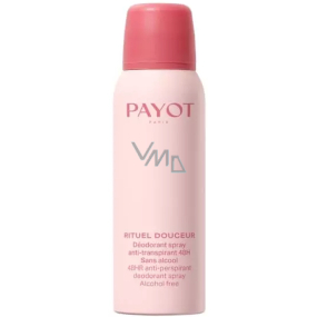 Payot Rituel Douceur Deodorant Anti-Transpirant 48H antiperspirant deodorant spray delays hair growth for women 125 ml