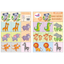 Ditipo Pexeso for kids Wild animals 297 x 222 mm