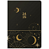 Albi Weekly Diary 18 months 2024 - 2025 Black, Astrology 12,5 cm x 17 cm x 1,3 cm