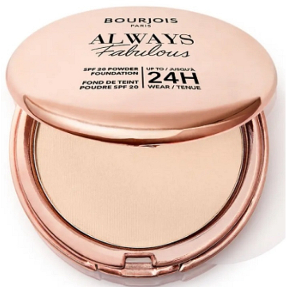 Bourjois Always Fabulous Compact Powder 100 Rose Ivory 7 g