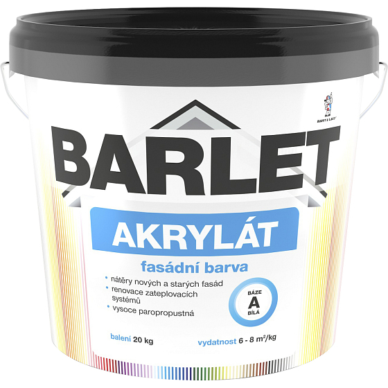 BARLET acrylate base plus BP A, white, 20 kg