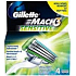 Gillette Mach3 Sensitive spare head 4 pieces for men