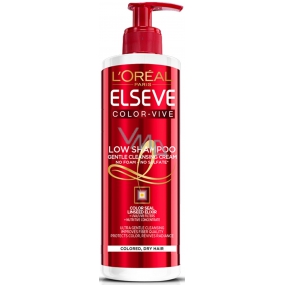 Loreal Paris Elseve Color Vive Low shampoo for colored, dry hair dispenser 400 ml