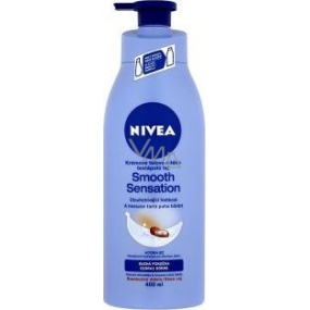 Nivea Smooth Milk Cream Body Lotion for dry skin with pump 400 ml
