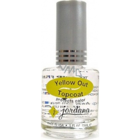 Jordana Nail protection against yellowing Yellow Out Topcoat 402 15 ml