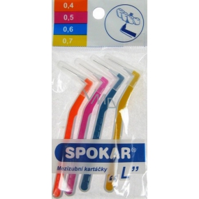 Spokar L Interdental brushes 4 pieces