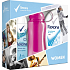 Rexona Freshness & Care shower gel 250 ml + Fresh Shower Clean deodorant spray 150 ml + sports bottle 500 ml, cosmetic set