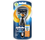 Gillette Fusion ProGlide Flexball shaver + spare head 2 pieces, for men