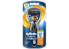 Gillette Fusion ProGlide Flexball shaver + spare head 2 pieces, for men