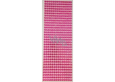 Albi Samolepící kamínky růžové 5 mm 462 kusů