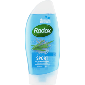 Radox Sport Lemongrass and sea salt shower gel 250 ml