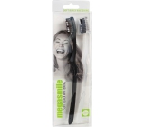 MegaSmile Black Whitening Soft Toothbrush soft with carbon fiber technology 2 pieces, duopack