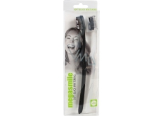 MegaSmile Black Whitening Soft Kartáček na zuby měkký s technologií uhlíkových vláken 2 kusy, duopack