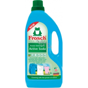 Frosch Eko Active sodaa washing gel for white and colored laundry 22 washing doses, 1.5 l