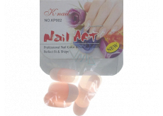 Natural Art Nails artificial nails rounded french manicure pink 10 pieces 806