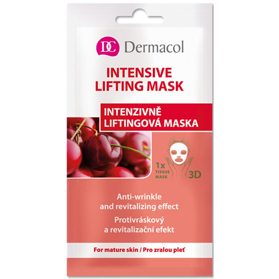 Dermacol Intensive Lifting Mask textile 3D lifting mask 15 ml