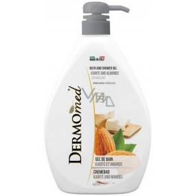 Dermomed Karite & Almond shower gel dispenser 1000 ml