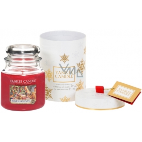 Yankee Candle Home for Holiday 411 g Classic Scented Candle, Christmas gift set