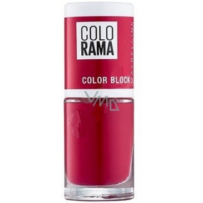 Maybelline Colorama quick-drying, long-lasting nail polish 486 Red 7 ml